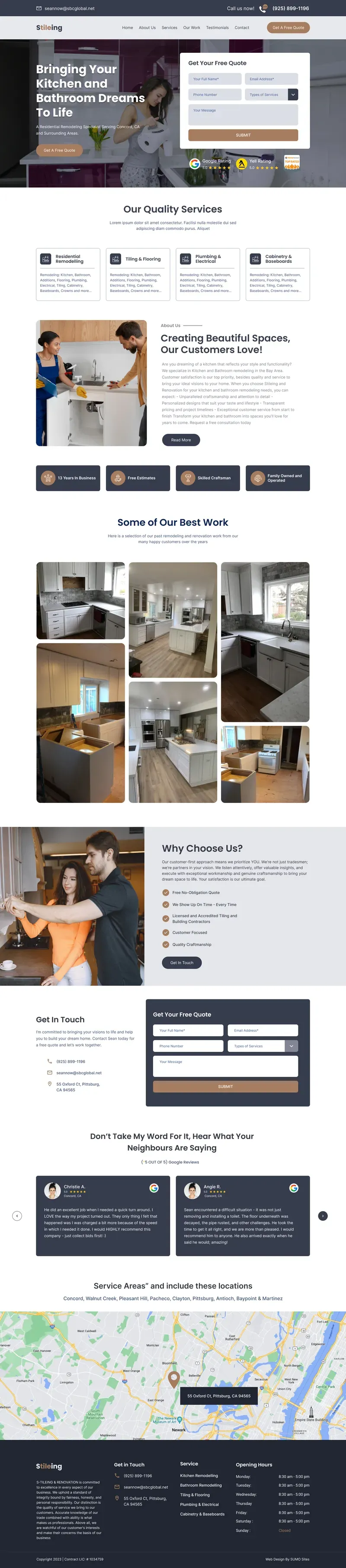 Stileing website